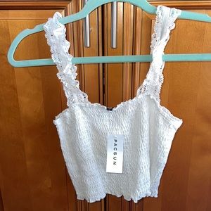 Pacsun White Tank Top